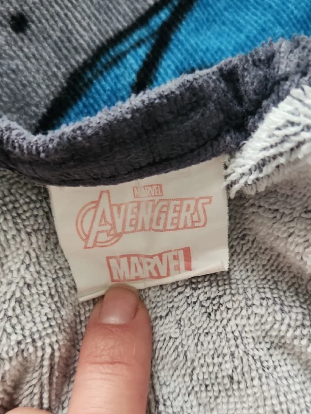 Marvel Superhero Kids Costume Hoodie Towel - Multicolor